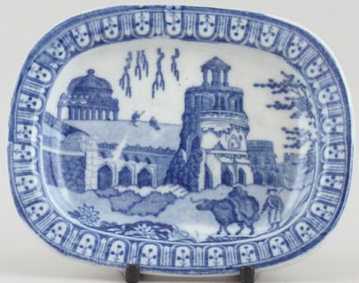 Toy Meat Dish or Platter c1825